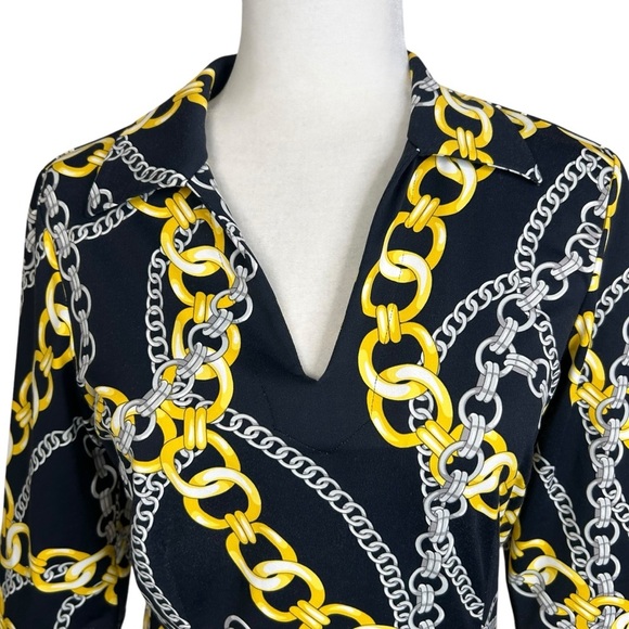 J. McLaughlin Chain Print Catalina Dress
Wrinkle Resistant Coastal Closet Staple - Picture 5 of 11